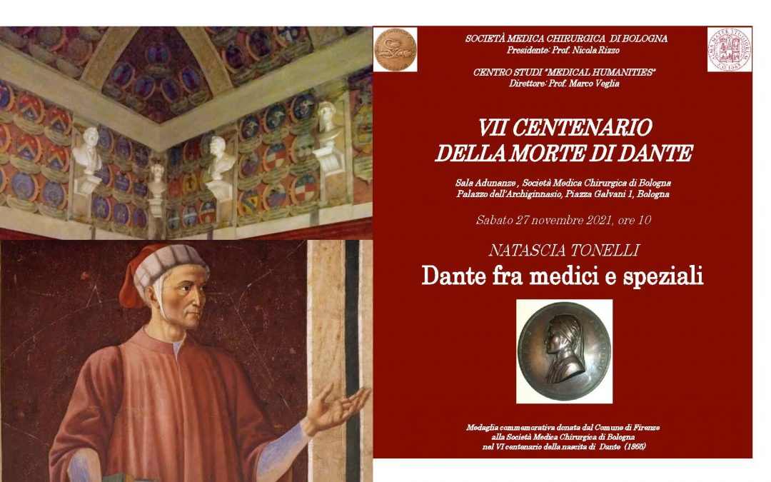 Dante fra medici e speziali – 27 NOVEMBRE ore 10,00